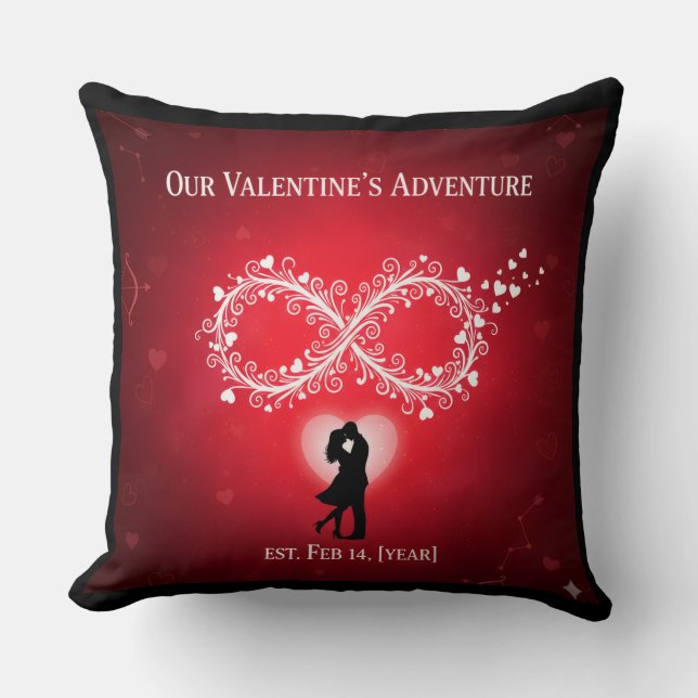 Throw Pillow for valentines day's  (Front)