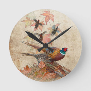 Throw Pillow Gift Box Ceramic Tile Round Clock