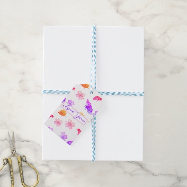 Throw Pillow Gift Tags (With Twine)