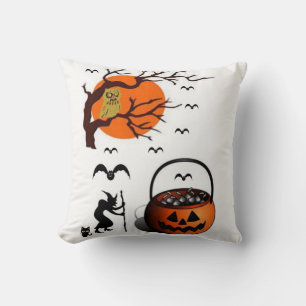 Throw Pillow Halloween