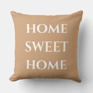 Throw Pillow Home Sweet Home
