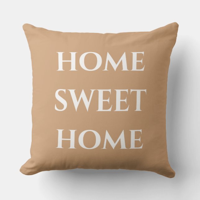 Throw Pillow Home Sweet Home (Front)
