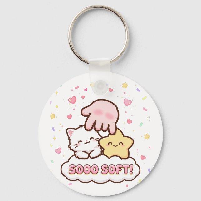 Throw Pillow Key Ring (Front)