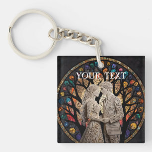 Throw Pillow Key Ring