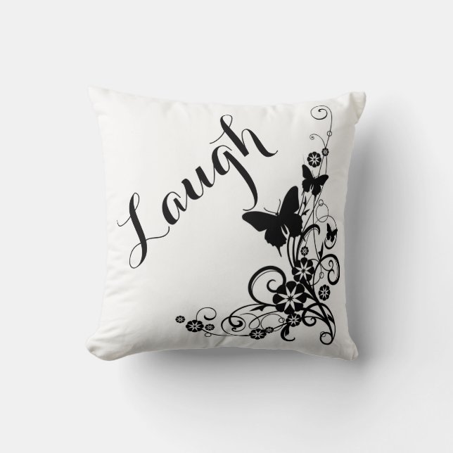 Throw Pillow/Laugh Cushion (Front)