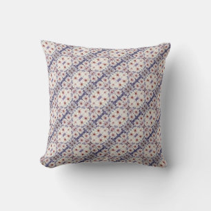 Throw Pillow Lavender Daisy Print