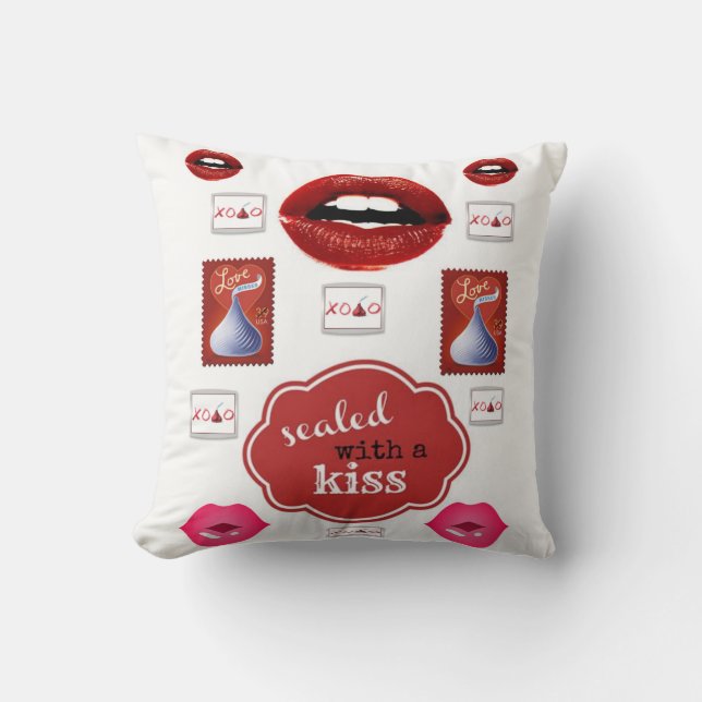 Throw Pillow Lipstick (Front)