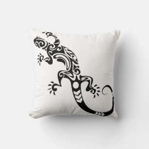 Throw Pillow-Lizard Cushion