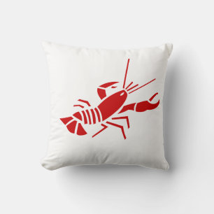 Throw Pillow Lobster