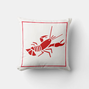 Throw Pillow Lobster