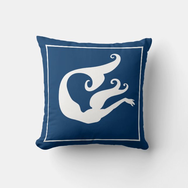 Throw Pillow Mermaid (Front)