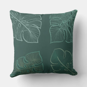 Throw Pillow Monstera