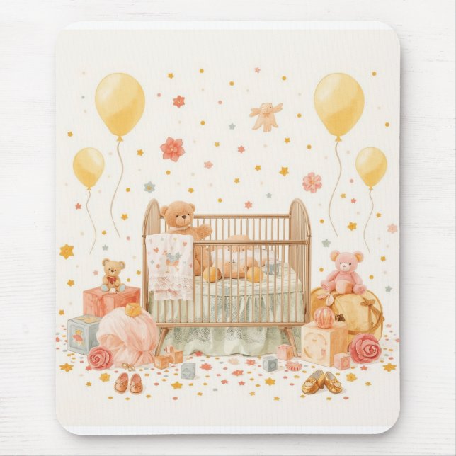 Throw Pillow Mouse Mat (Front)