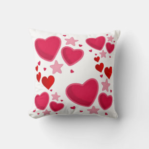 Throw Pillow multi happy 