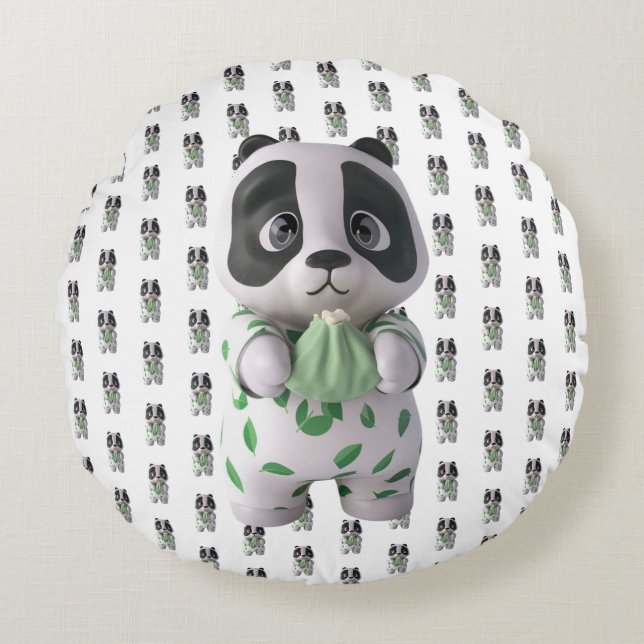 Throw Pillow - Panda (Front)