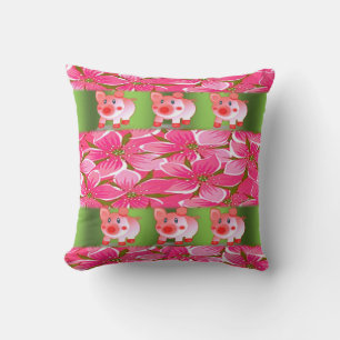 Throw Pillow Pig