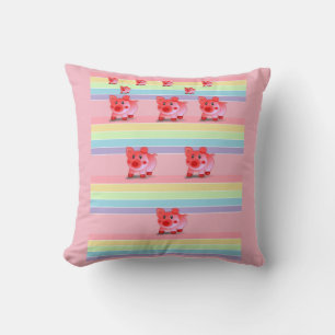 Throw Pillow Pig