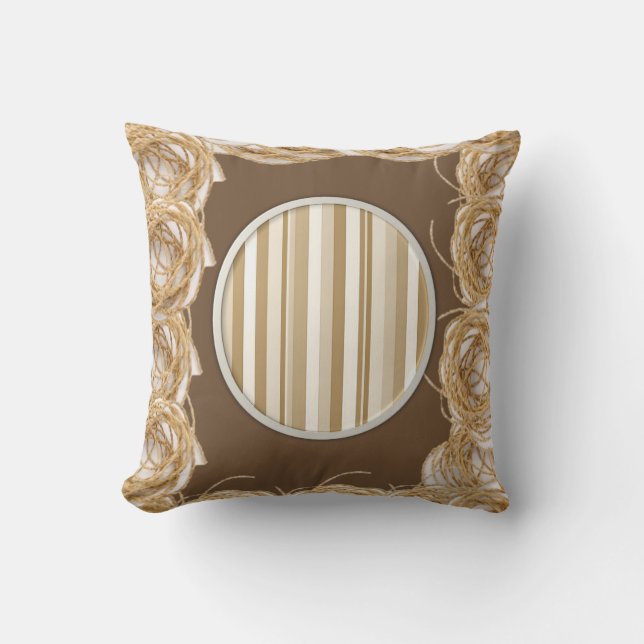throw pillow Rope (Front)