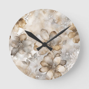 Throw Pillow Round Clock