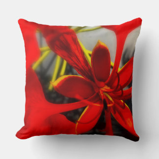 Throw Pillow Royal Poinciana Flower