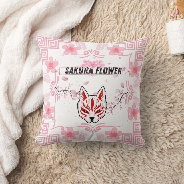 Throw Pillow Sakura Flower – Bringing the Beauty (Blanket)