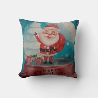 Throw Pillow Santa Clause