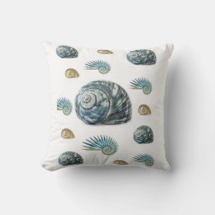 Throw Pillow Seashell