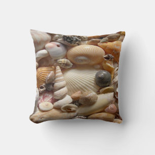 Throw Pillow Seashell