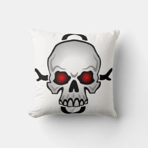 Throw Pillow Skulls