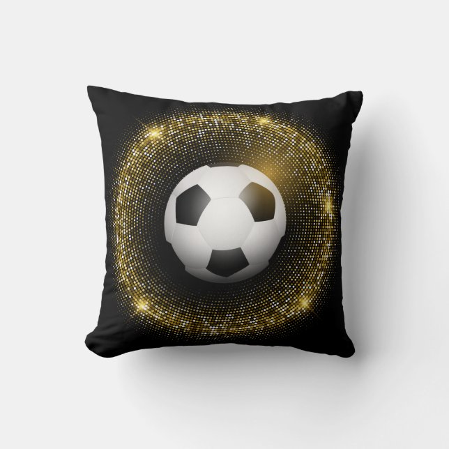 Throw Pillow-Soccer Cushion (Front)