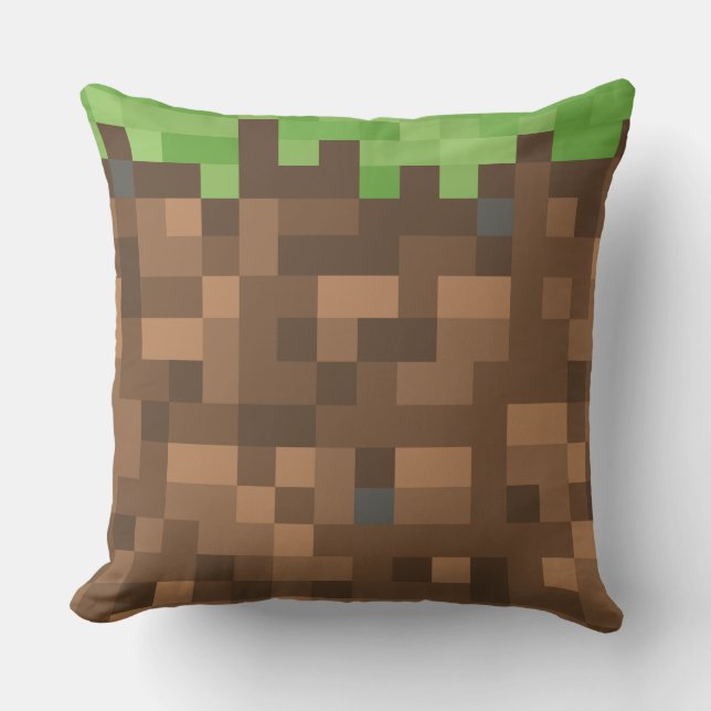 Throw Pillow Square "Grassland" (Front)