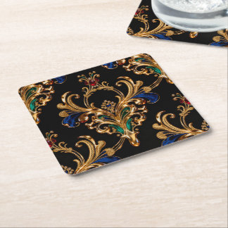 Throw Pillow Square Paper Coaster