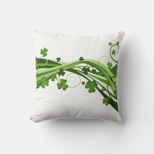 Throw Pillow-St. Patrick's Day Cushion