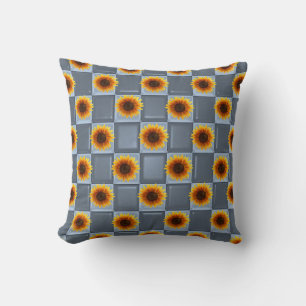 Throw Pillow Sunflower