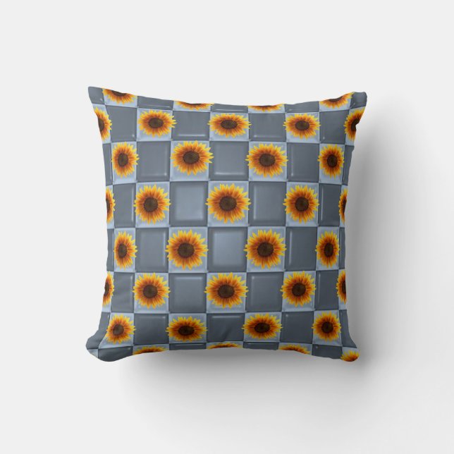 Throw Pillow Sunflower (Front)