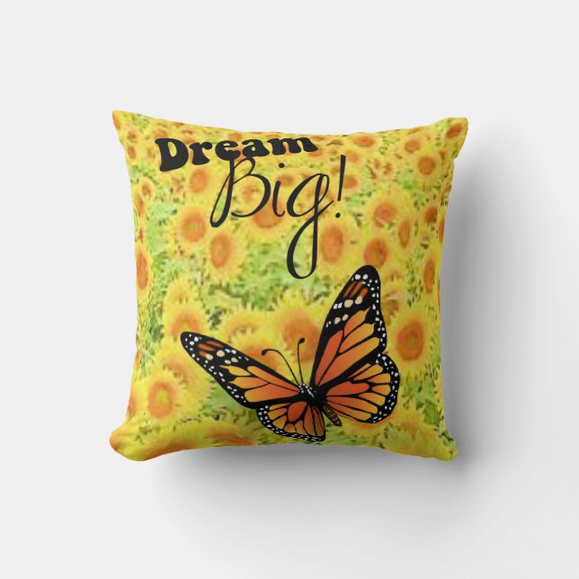 Throw Pillow Sunflower (Front)