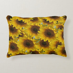 Throw Pillow Sunflower