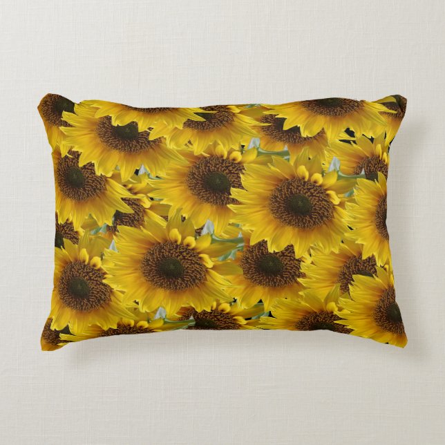 Throw Pillow Sunflower (Front)