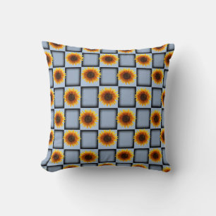 Throw Pillow Sunflower