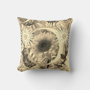 Throw Pillow Sunflower