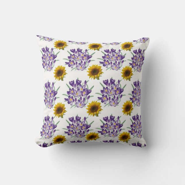 Throw Pillow Sunflower (Front)