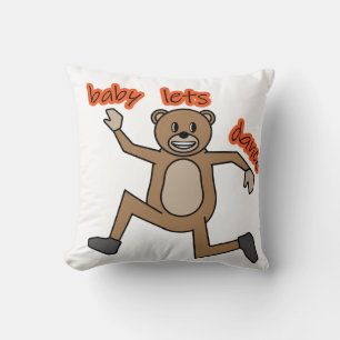 Throw Pillow Teddy