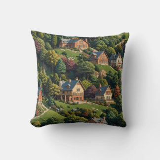 Throw Pillow(The House Like a Picture) Cushion