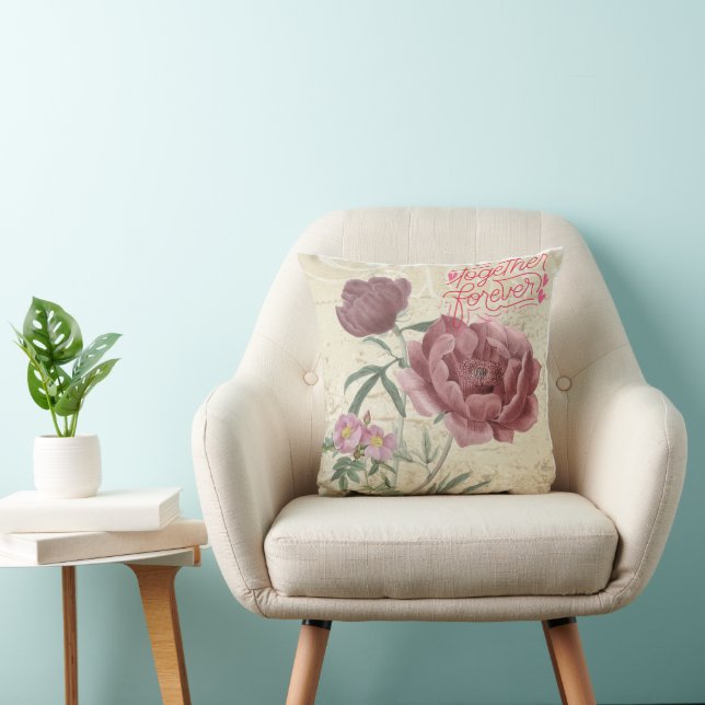 throw pillow - Together forever (Chair)