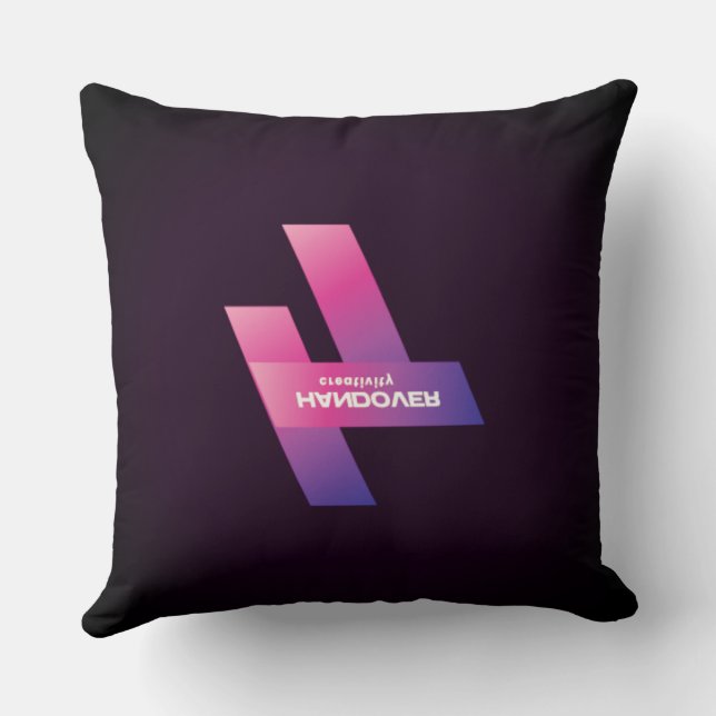 Throw Pillow Trending Smart Art (Back)
