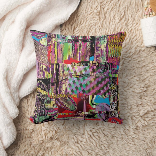 Throw Pillow – Urban Fractals (Blanket)