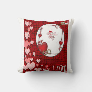 Throw Pillow Valentine's Day