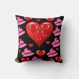 Throw Pillow Valentine's Day