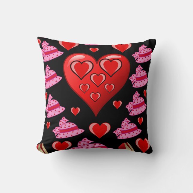 Throw Pillow Valentine's Day (Front)