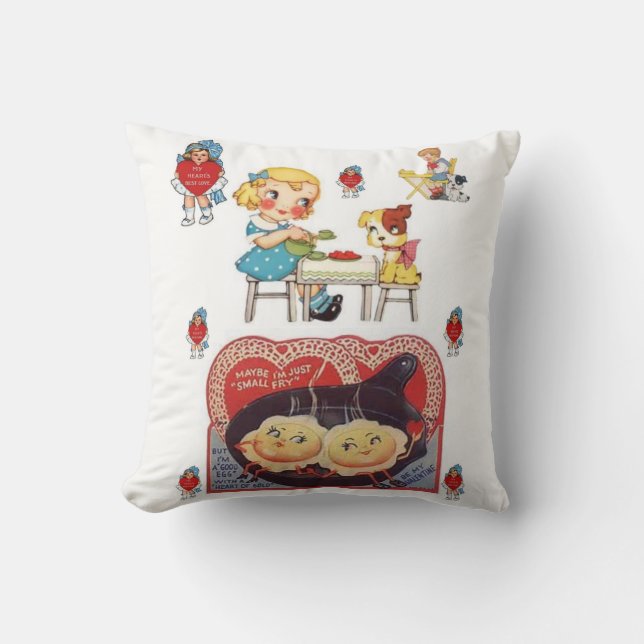 Throw Pillow Valentine's Day (Front)